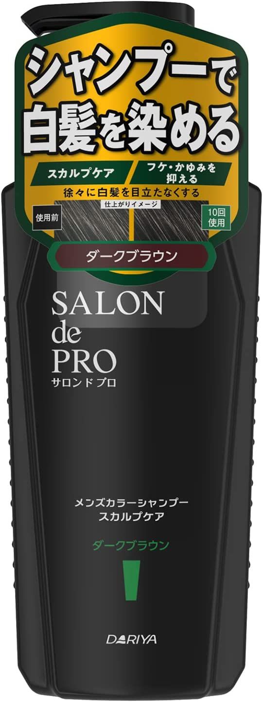 ダリア　サロンドプロ メンズカラーシャンプースカルプケア ダークブラウン 250mL