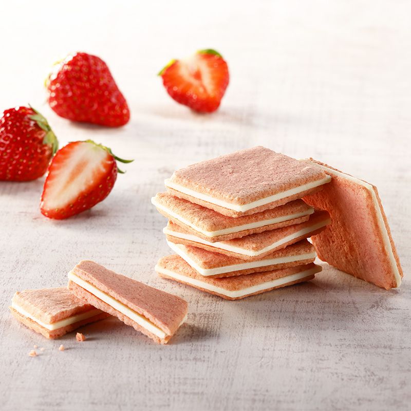 [Spring Limited Edition] Tokyo Milk Cheese Factory Strawberry & Mascarpone Cookies (10 pieces)