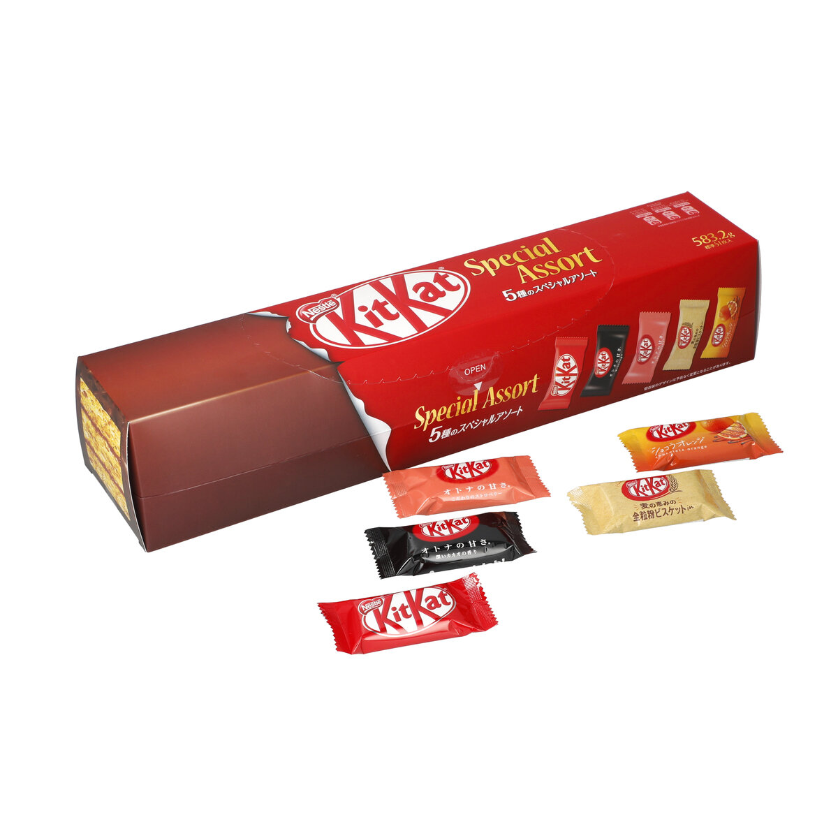 Nestle KitKat 雀巢 KITKAT巧克力 5種口味綜合裝 59入