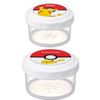 Skater Food Container, Storage Container, Lunch Box, Pokemon Monster Ball, S/M , Set of 2, Made in Japan, RFC2S-A