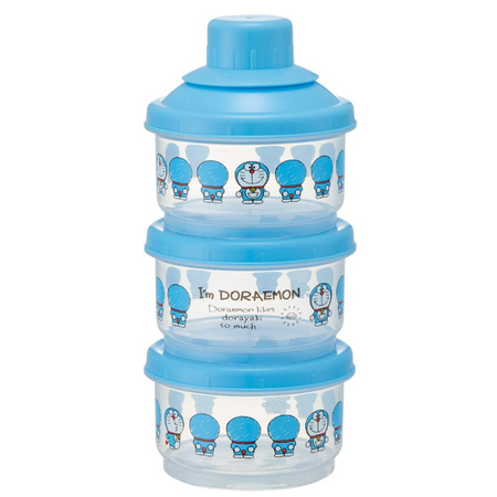 Skater儲存容器 小型分隔奶粉容器 奶盒 100ml 3個裝 我是多啦A夢 三麗鷗 CJN1M