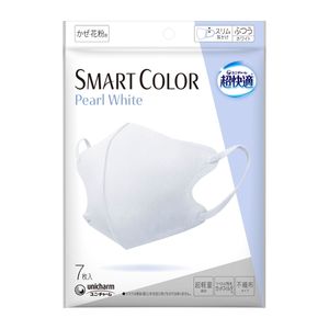 Uni -charm super comfortable mask Smart color Pearl White Normal 7 pieces