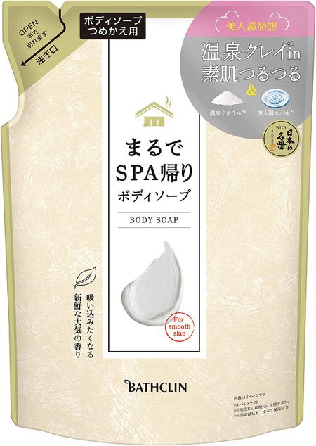 Bathclin Just Like a Spa Body Soap Refill 400ml