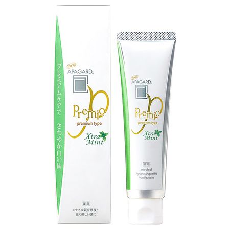 산기 아파가드 프레미오 엑스트라민트 105g 약용 미백 치약