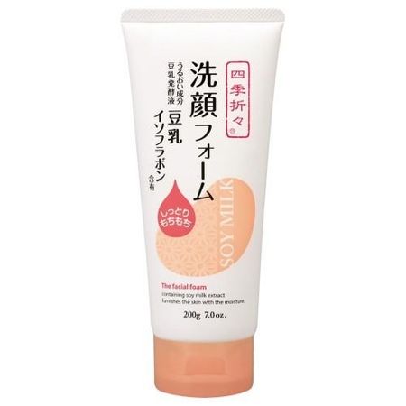 当季豆乳异黄酮洗面奶