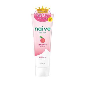 Naive facial cleansing foam (peach leaf extract)