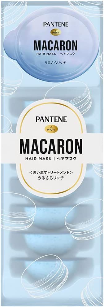 P＆G日本Pan Tane Macaron头发面具Urusara Rich 12毫升x 8件