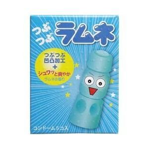 Tsubu-Tsubu Ramune Ribbed & Dotted Condoms with Ramune Soda Scent