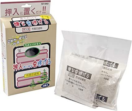 置くだけで嫌な虫逃げる 押入れ用 青森ヒバの香り