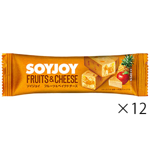 大塚製藥 SOYJOY大豆營養棒 Otsuka Pharmaceutical Sojoyoy水果和烤奶酪（30克x 12瓶）