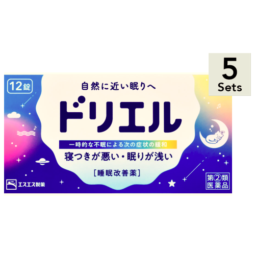 [5个装] [指定第2类医药品] Dorielle 12片