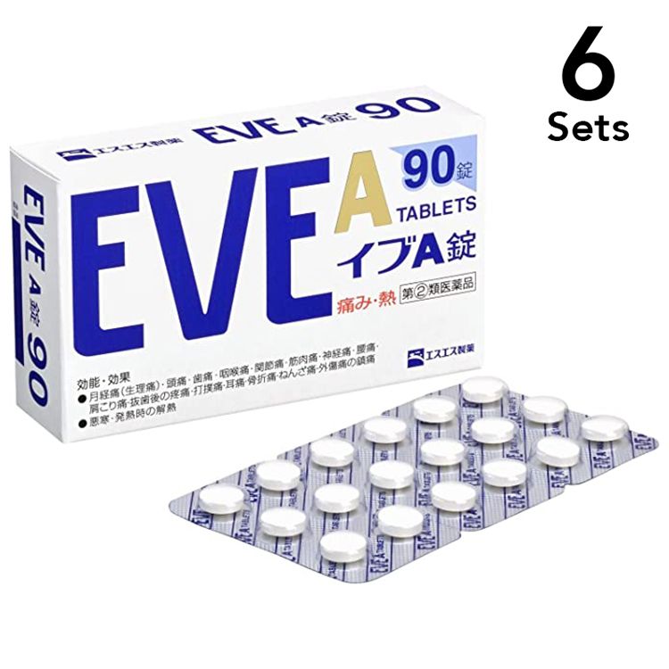 【Set of 6】[Designated 2nd drug] Eve A tablet 90 tablets