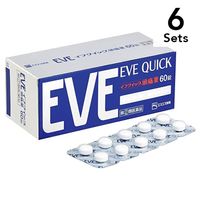 【6個セット】【指定第2類医薬品】イブクイック頭痛薬　６０錠