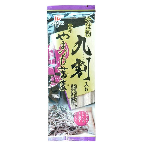 そば粉九割やまいも蕎麦 180g