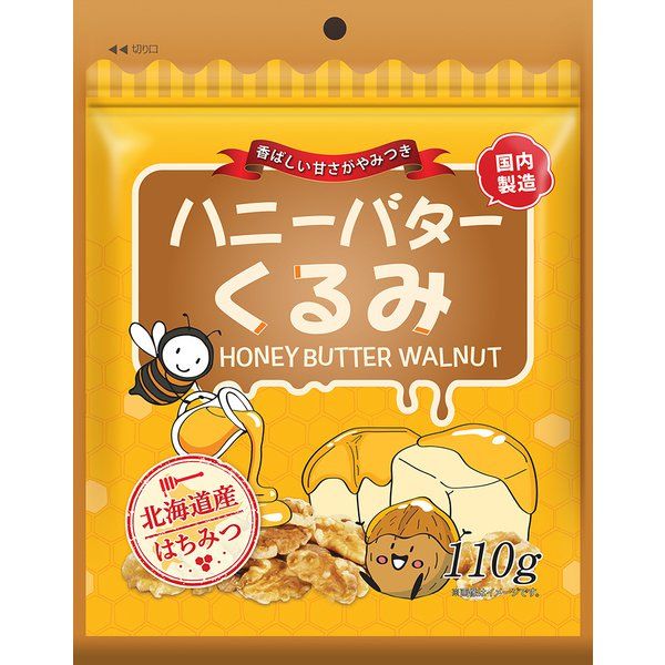허니버터 호두 110g