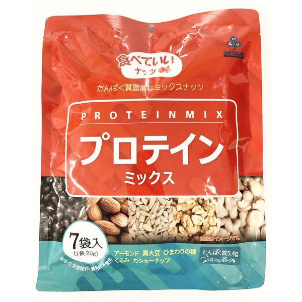 먹어도 좋은 너트 프로틴 믹스 (20g×7포) 140g