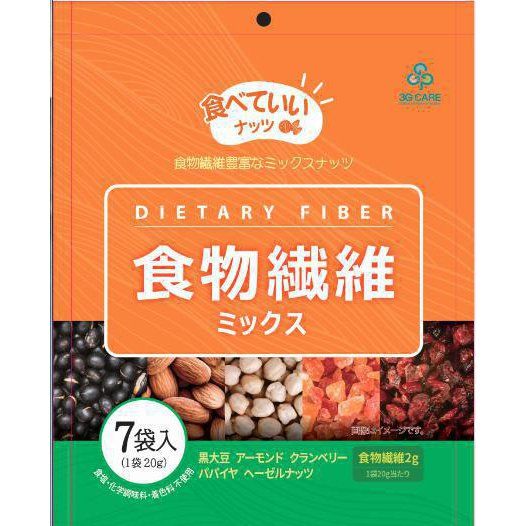 먹어도 좋은 너트 식이섬유 믹스 (20g×7포) 140g