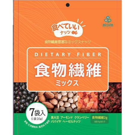 먹어도 좋은 너트 식이섬유 믹스 (20g×7포) 140g