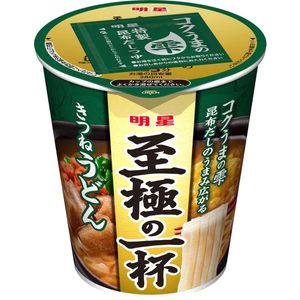 Meisei's ultimate cup of katsune udon