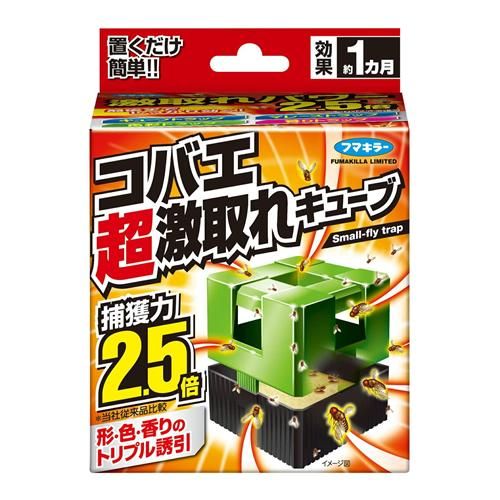 フマキラー コバエ超激取れキューブ 1個入