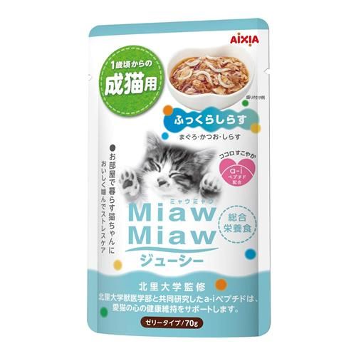 アイシア ミャウミャウ （ＭｉａｗＭｉａｗ） ジューシー ふっくらしらす 70g