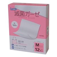 艾爾莫 滅菌紗布 12片裝（M號）