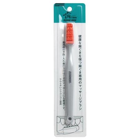Cleardent Gum Massage Brush H-500 1 piece (Orange)