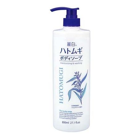 레이하쿠 하토무기 바디솝 800mL (본품)