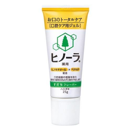 Hinora Sudachi Flavor Care Gel (medicated toothpaste) 25g