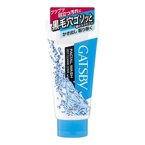mandom GATSBY 男士洗面乳 深層清潔磨砂 130g