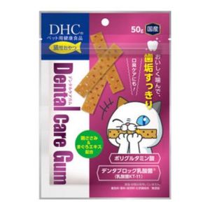 DHC的寵物保健食品貓家庭牙科口香糖（小吃）50克