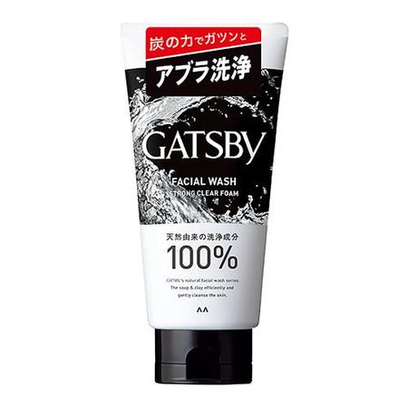 GATSBY Facial Wash Strong Clear Foam 130g