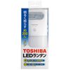LED lantern with a sense of Toshiba Human sensor LKL-3000 (W) (dry cell type)