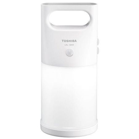 LED lantern with a sense of Toshiba Human sensor LKL-3000 (W) (dry cell type)