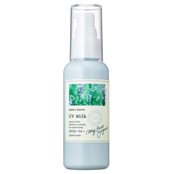 챈트아참 UV 밀크 100mL 얼굴・바디용 자외선 차단제 비누로 간편하게 세안 가능