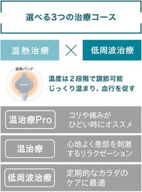 오므론 온열 저주파 치료기 HV-F312 화이트