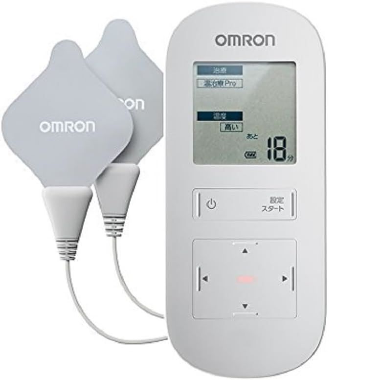 오므론 온열 저주파 치료기 HV-F312 화이트