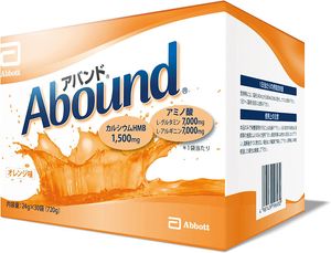 Abound 胺基酸・钙 橙味营养补充粉  24g×30袋