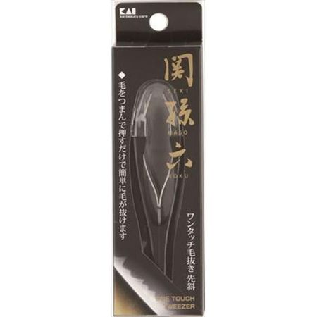Kai Corporation HC1809 带斜角尖端的单触镊子