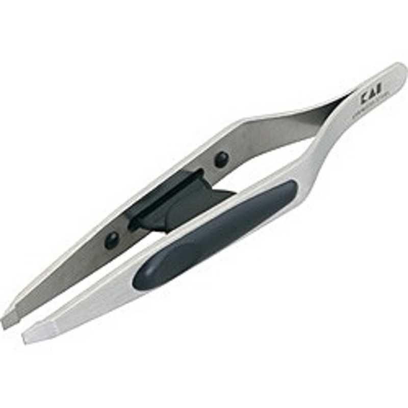 Kai Corporation KQ1405KQ 捕手鑷子(斜頭)