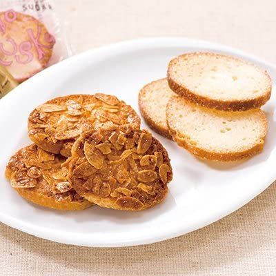 TOKYO RUSK 2種類綜合裝 杏仁烤麵包片&砂糖烤麵包片