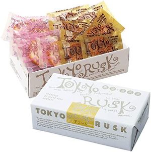 TOKYO RUSK 2種類綜合裝 杏仁烤麵包片＆砂糖烤麵包片