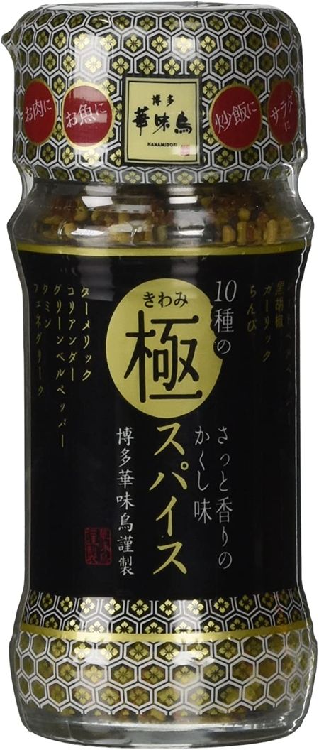 Torizen Foods Hakata Hanamidori 10 kinds of extreme spices 60g