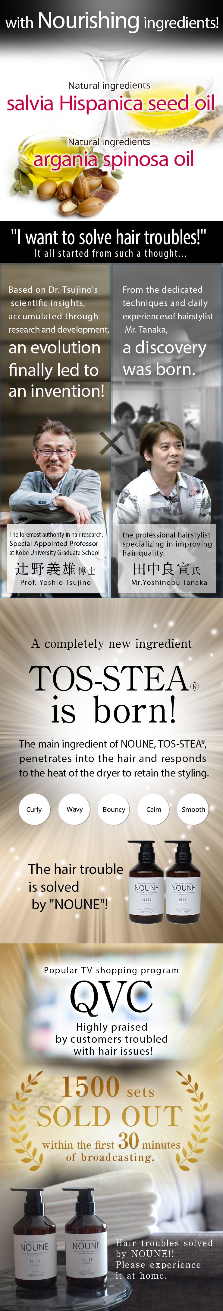 NOUNE Straight Shampoo 400ml