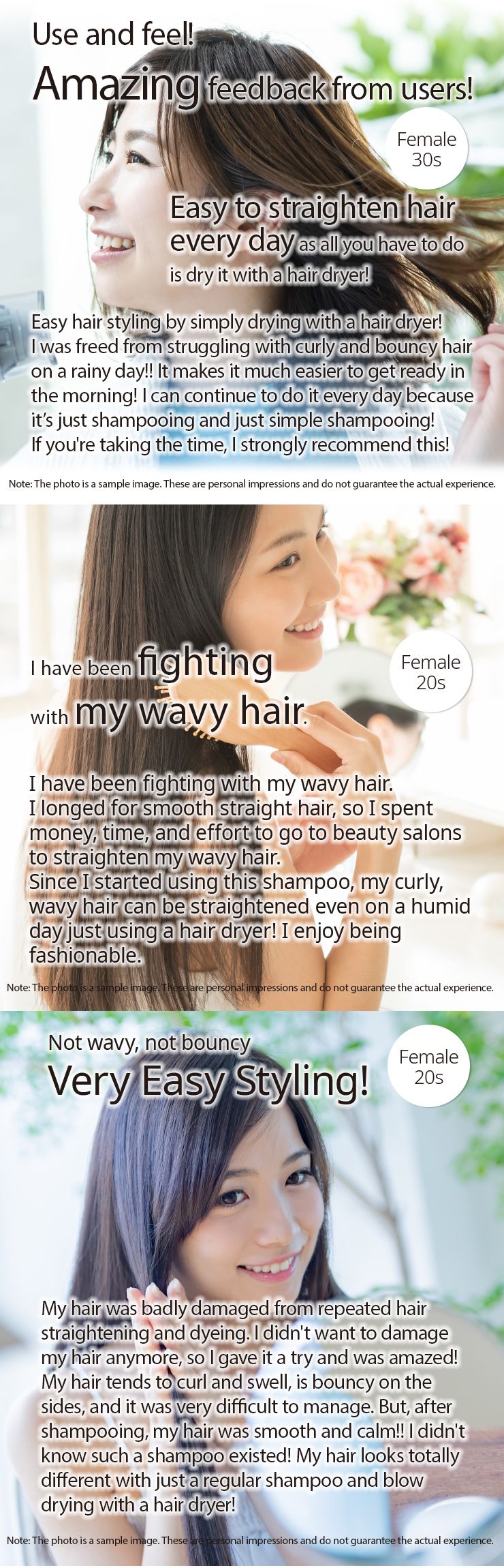 NOUNE Straight Shampoo 400ml