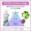Kao Humming Deodorizing Fabric Softener Aquatic Fruit Scent 510ml