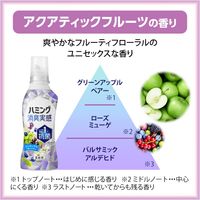카오 하밍 소취 실감 섬유유연제 아쿠아틱 과일 향 본품 510ml