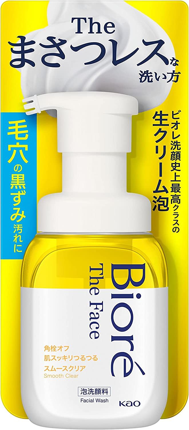 카오 비오레 더 페이스 거품 세안제 스무스 클리어 본품 200ml