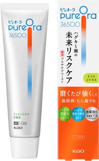 花王PureOra 36500 藥用多功能護理牙膏 薄荷柑橘口味 85g