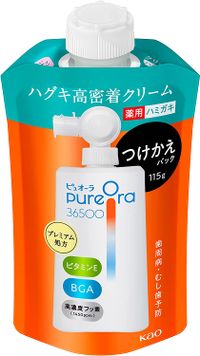 花王PureOra 36500 藥用高附著力牙膏補充裝 115克